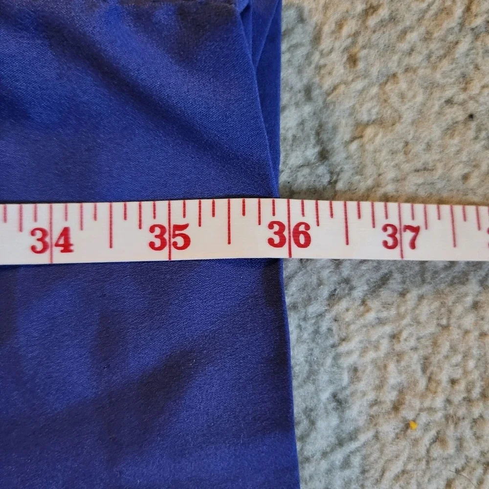 Banana Republic Purple Blue 3/4 Sleeve Beaded‎ Dress Women's Size 6
